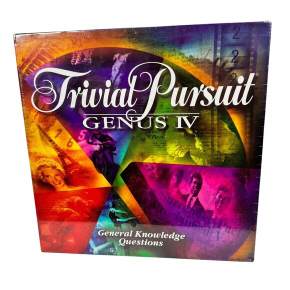 Parker Brothers Trivial Pursuit Genus IV (1996, Parker Brothers) - Picture 1 of 7